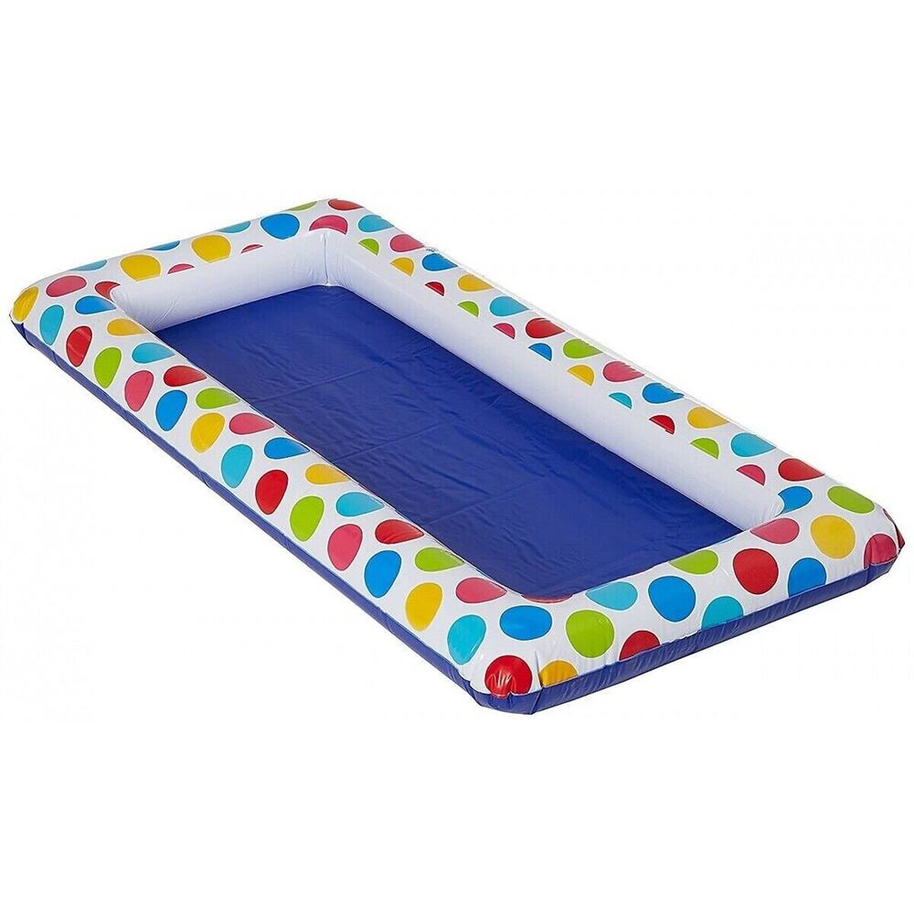 Inflatable Buffet Cooler, Party Supplies, Multicolor, 4 1/2"H x 54"W X 22"D